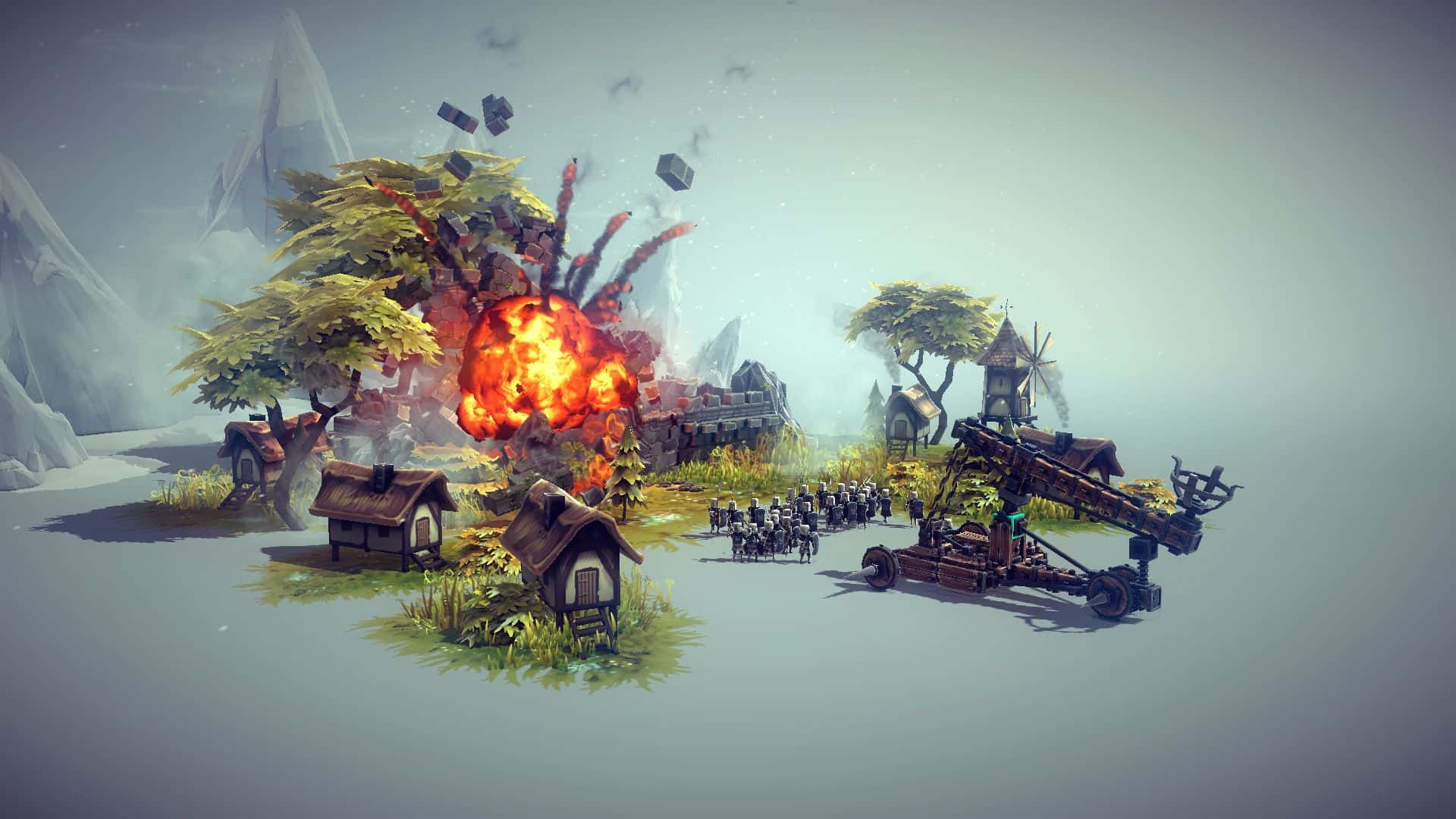 围攻 破碎天际 Besiege 中文版游戏封面